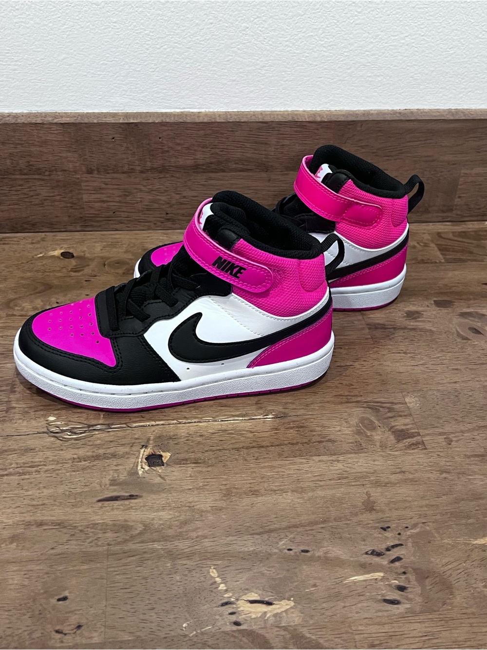 Nike Court Borough Mid 2 High Top Sneakers Girls - Picture 5 of 9